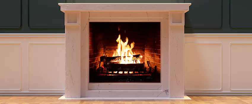Decorative Electric Fireplace Installation in Owings Mills, Maryland
