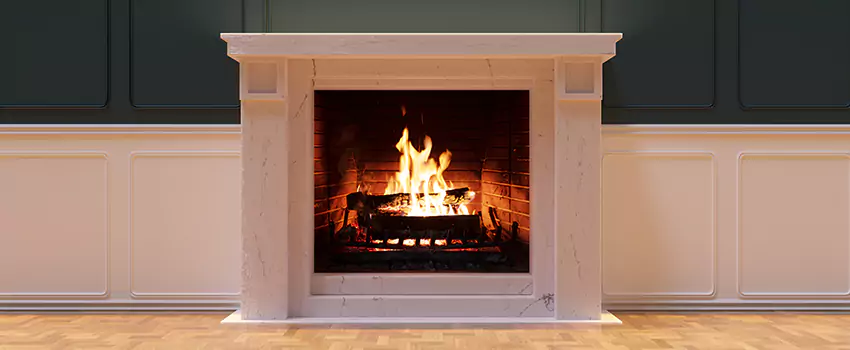 Open Flame Wood-Burning Fireplace Installation Services in Owings Mills, Maryland