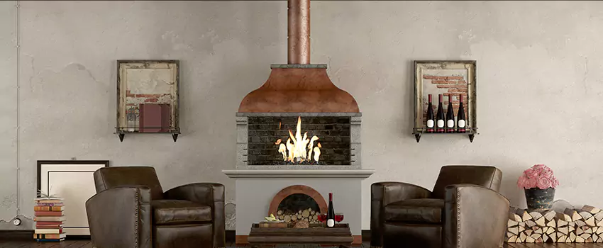Thelin Hearth Products Providence Pellet Insert Fireplace Installation in Owings Mills, MD