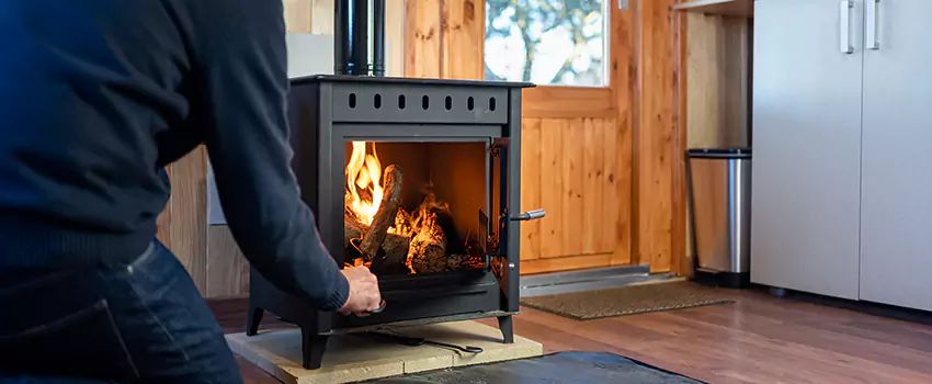 Open Hearth Wood Fireplace Installation in Owings Mills, MD