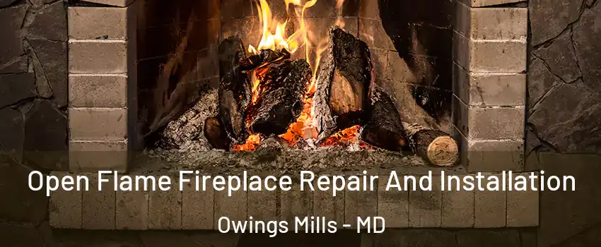  Open Flame Fireplace Repair And Installation Owings Mills - MD